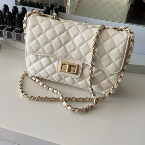 Forever21 White Purse cross body purse